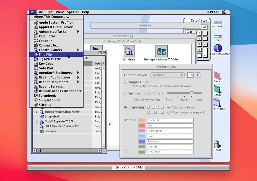 mac emulator linux